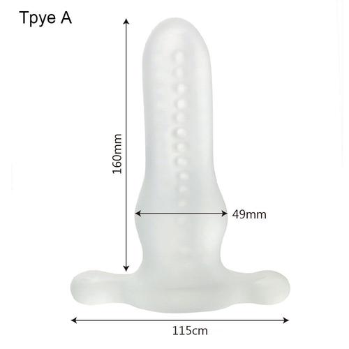 Godemichet Anal Doux Pour Hommes Et Femmes, Masseur De Prostate, Masturbation, Ajouré, Manchon De Pénis, Godemichet, Design, Jouets Sexuels