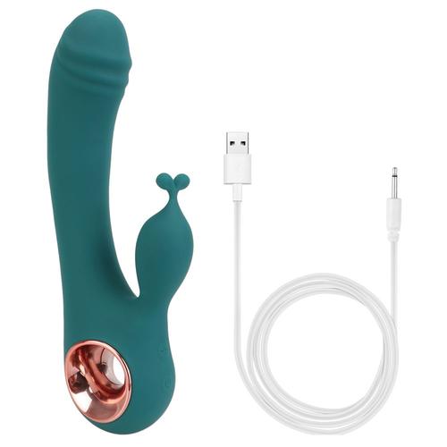 Gode Lapin Vibrateur Point G Stimulation Clitoris, Jouets Sexuels Pour Femmes, Masseur Vaginal Et Anal, Rechargeable Par Usb, 10 Fréquences