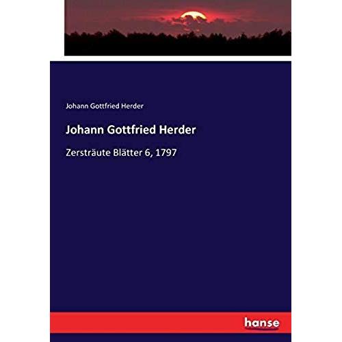 Johann Gottfried Herder