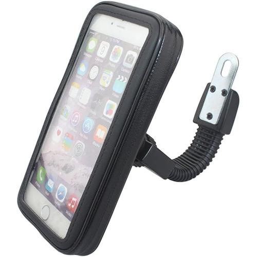 Universal Waterproof Mont Motorcycle Case Moto Stand Phone Holder Rétroviseur Support Pour Iphone Pour Samsung Téléphone S4 S5 S6 S7 Note 2 3 4 5 Iphone 4 5 6 6s 6 Plus Lg Htc (Xl)