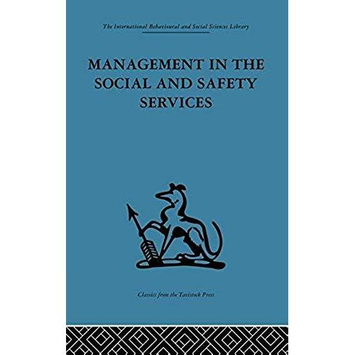 Management In The Social And Safety Services