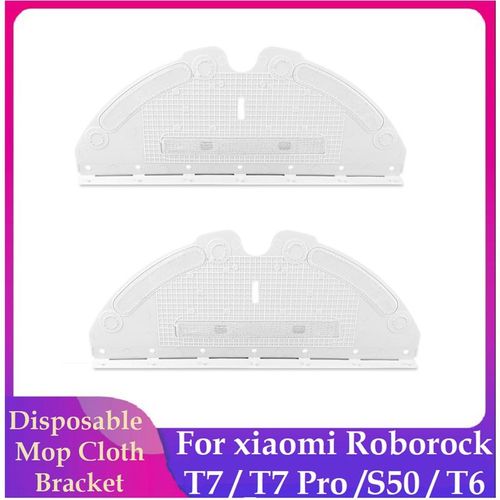 Support de serpillière jetable en plastique, pour Robot Xiaomi Roborock T7 / T7 Pro /S50 / T6