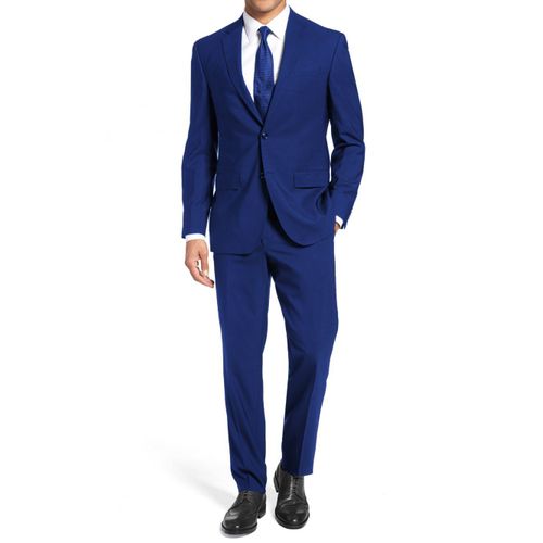 Costume Fil À Fil Noir Homme