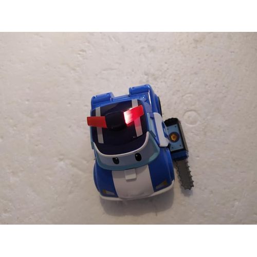 Robocar Poli 13 Cm Vehicule Transformable Lumineux