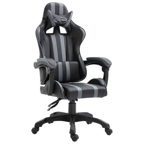 Chaise De Jeu Gris Pu