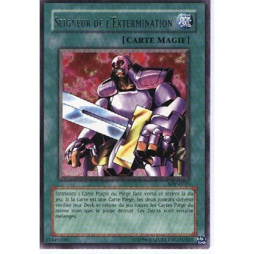 Seigneur De L'extermination- Sdp-F035-Rare