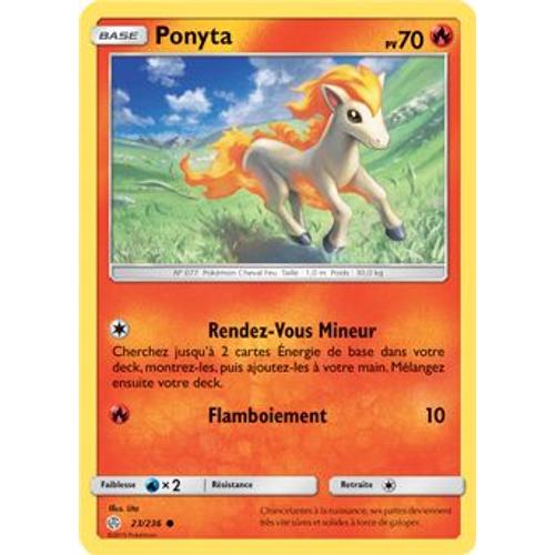 Ponyta - 23/236 - Eclipse Cosmique