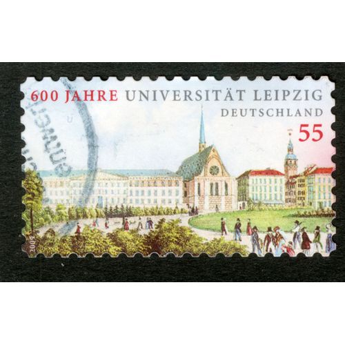 Timbre Oblitéré Deutschland, 600 Jahre Universitat Leipzig, 2009, 55