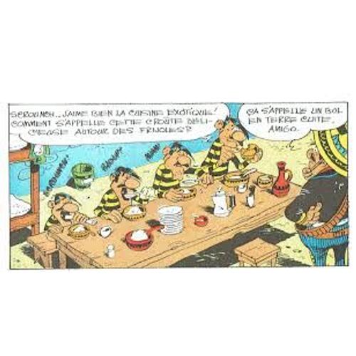 Lucky Luke - Publicité Tonimalt - Poster N°2 Extrait De L'album Tortillas Pour Les Dalton - Du Lard Dans La Soupe - Morris - Lait Mont Blanc - Dargaud Éditeur 1984