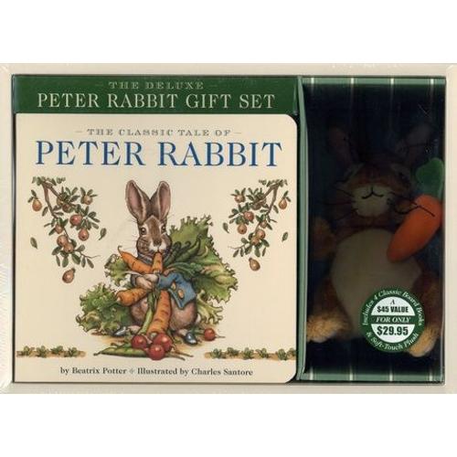 The Deluxe Peter Rabbit Gift Set - Four Classic Board Books With A Peter Rabbit Plush