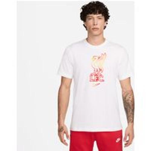 T-Shirt Nike Football Liverpool Fc Pour Homme - Blanc