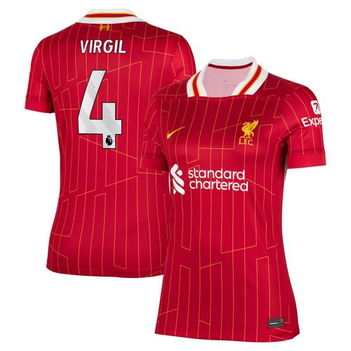 Maillot Liverpool Domicile Nike Stadium 24/25 - Femme Avec Flocage Virgil 4