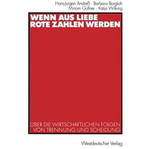 Wenn Aus Liebe Rote Zahlen Werden