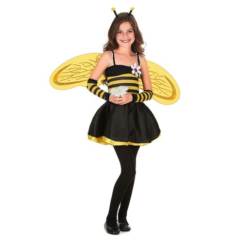 Déguisement Abeille Fille - Taille: L 10-12 Ans (130-140 Cm)