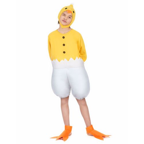 Déguisement Poussin Enfant - Taille: S 4-6 Ans (110-120 Cm)