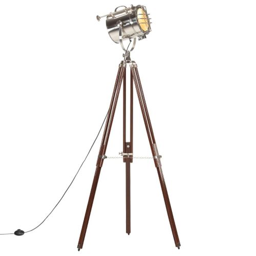 Vidaxl Lampadaire À Trépied Bois De Manguier Massif 180 Cm