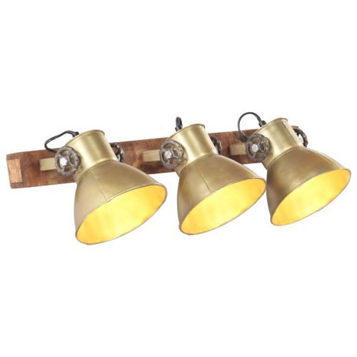 Vidaxl Lampe Murale Industrielle Laiton 65x25 Cm E27