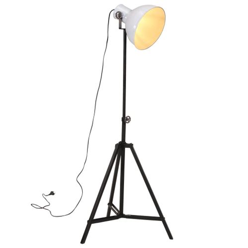 Vidaxl Lampadaire 25 W Blanc 61x61x90/150 Cm E27