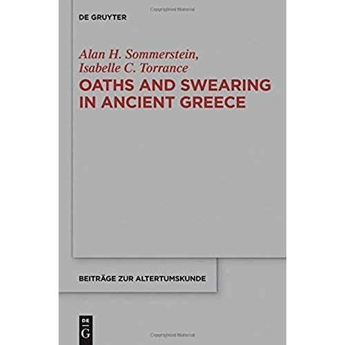 Oaths And Swearing In Ancient Greece