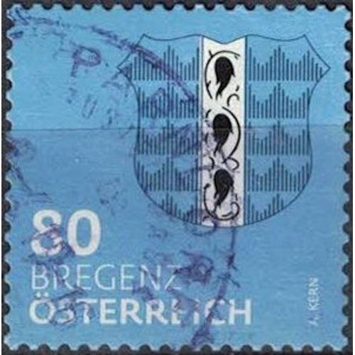 Autriche 2018 Oblitéré Rond Used Blason De Bregenz Coat Of Arms Su