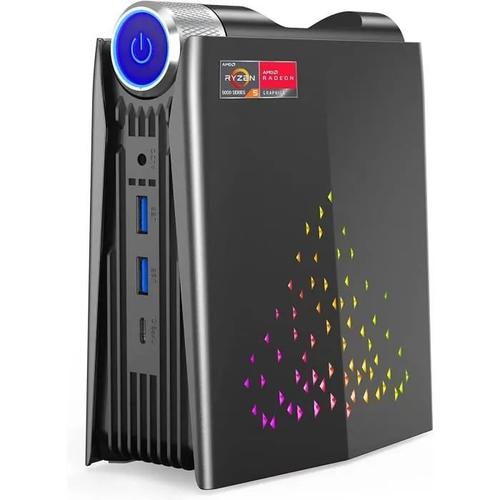 Mini PC Gamer AMD Ryzen 5 5600U - 4.2 Ghz - Ram 16 Go - DD 256 Go