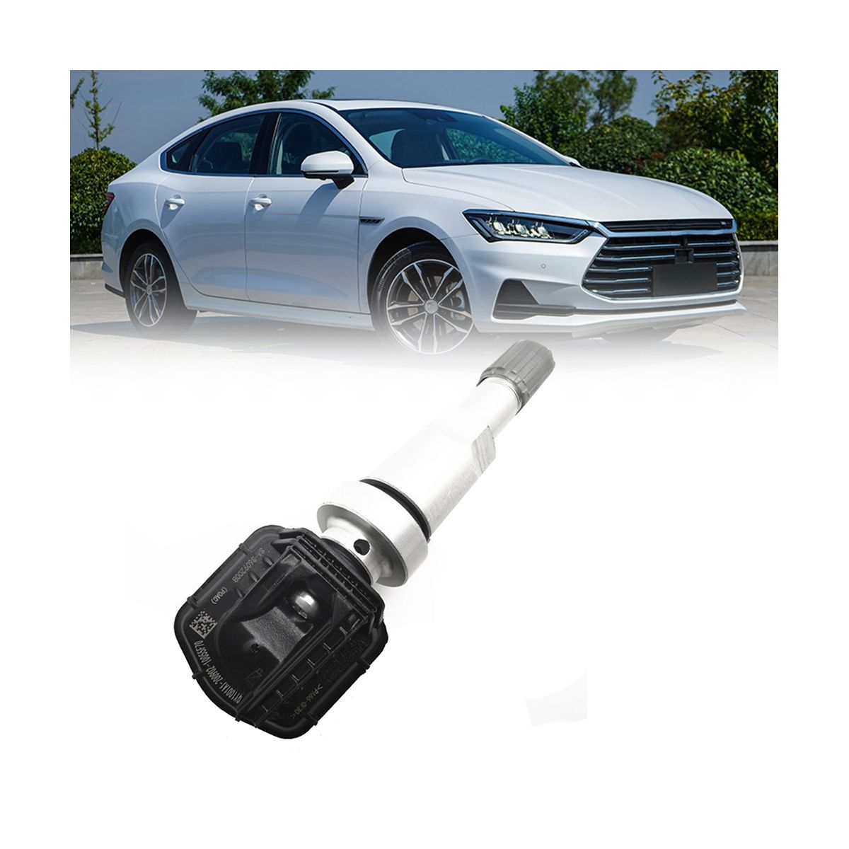 Noir - 6 Pices Sa-3609200 Tpms Opathie Capteur De Pression ... - 3