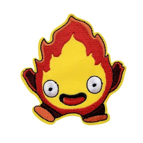 Patch Écusson Thermocollant - Calcifer Manga Le Château Ambulant Anime