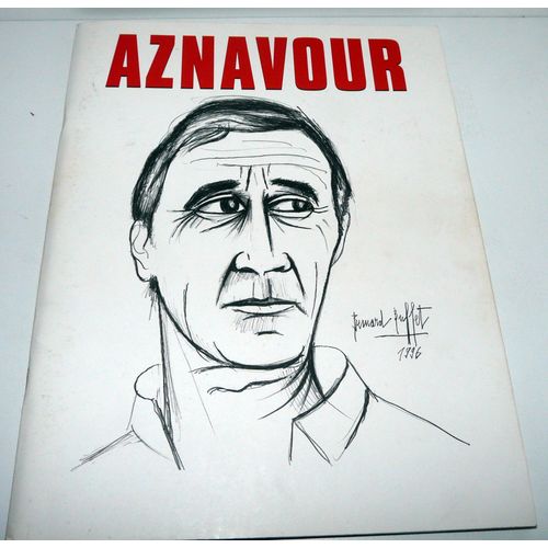 Charles Aznavour, Programme Palais Des Congrès 1997