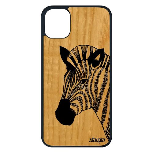 Coque Bois Silicone Iphone 11 Pro Max Zebre 128 Go Tribal Noir Et Blanc Azteque Mobile Tanzanie Portable Noir Dessin Telephone