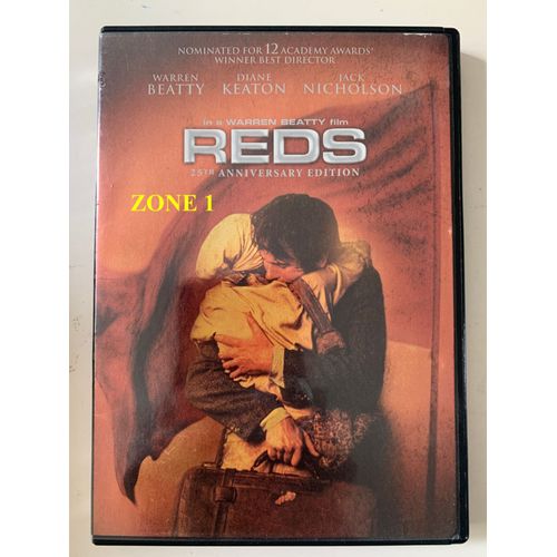 Dvd Zone 1 Reds - Warren Beaty - 25 Anniversary Edition