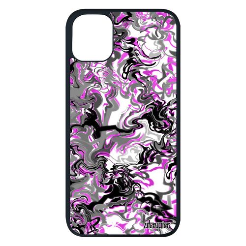 Coque Iphone 11 Pro Max Silicone Marbre Caoutchouc Forme Smartphone Metal Design Fantaisie Peinture Housse Rose Tpu Case Motif