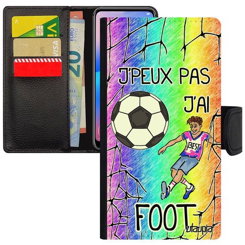 Coque J'peux Pas J'ai Foot Pour Iphone 11 Pro Max Cuir Vert Mobile Humour Football Homme Bd Etui Drole Pas Cher Sport Comique