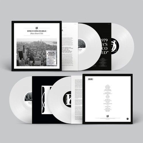 Disco Discharge: Disco Fever Usa / Various - White - Disco Discharge: Disco Fever Usa / Various - 140gm White Vinyl [Vinyl Lp] Colored Vinyl, 140 Gram Vinyl, White, Uk - Import
