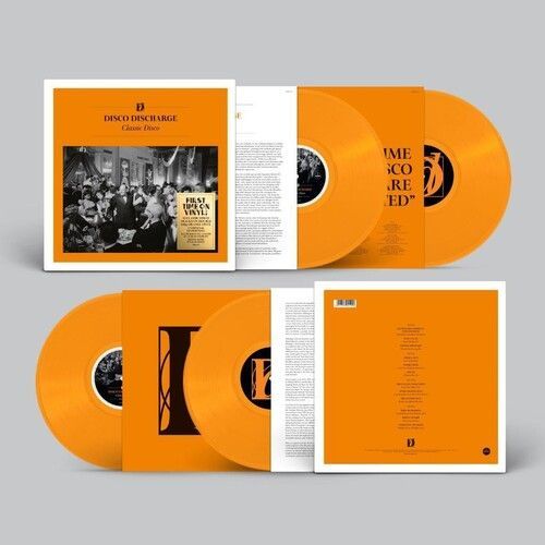 Disco Discharge: Classic Disco / Various - Orange - Disco Discharge: Classic Disco / Various - 140gm Orange Vinyl [Vinyl Lp] Colored Vinyl, 140 Gram Vinyl, Orange, Uk - Import