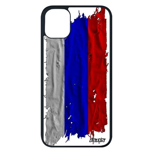 Coque Drapeau Russie Russe Iphone 11 Pro Max En Silicone Coupe D'europe Etui Foot Basket Jo Euro 128 Go Coupe Du Monde Housse