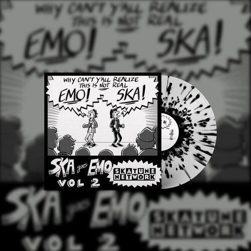 Skatune Network - Ska Goes Emo, Vol. 2 [Vinyl Lp] Black, Colored Vinyl, White