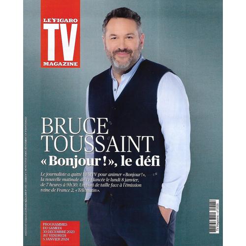 Tv Magazine N°1926 30/12/2023 Bruce Toussaint: "Bonjour!" Le Défi/ Phoebe Waller-Bridge/ Bertrand Chameroy