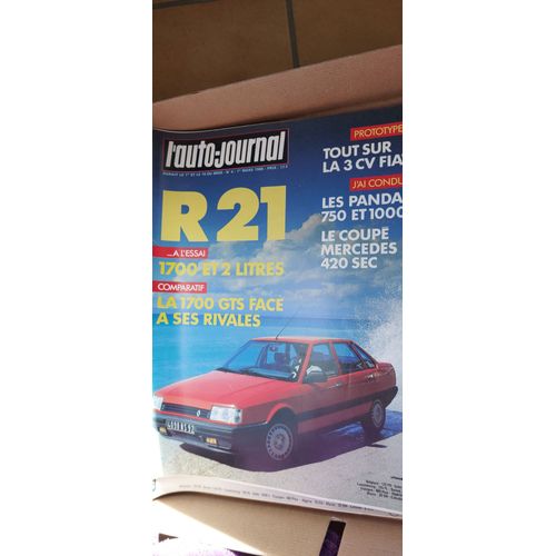 L'auto-Journal N°4 1er Mars 1986