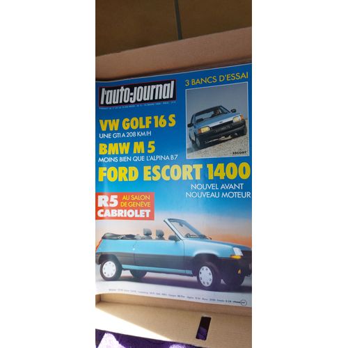 L'auto-Journal N°5 Parait Le 1er Et Le 15 Du Mois 15 Mars 1986