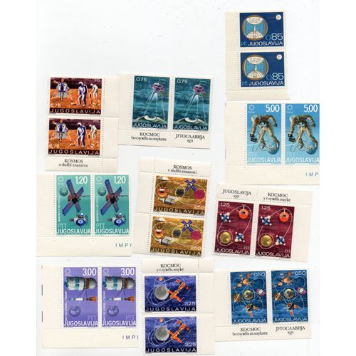Yougoslavie- Lot De 20 Timbres Neufs- Espace