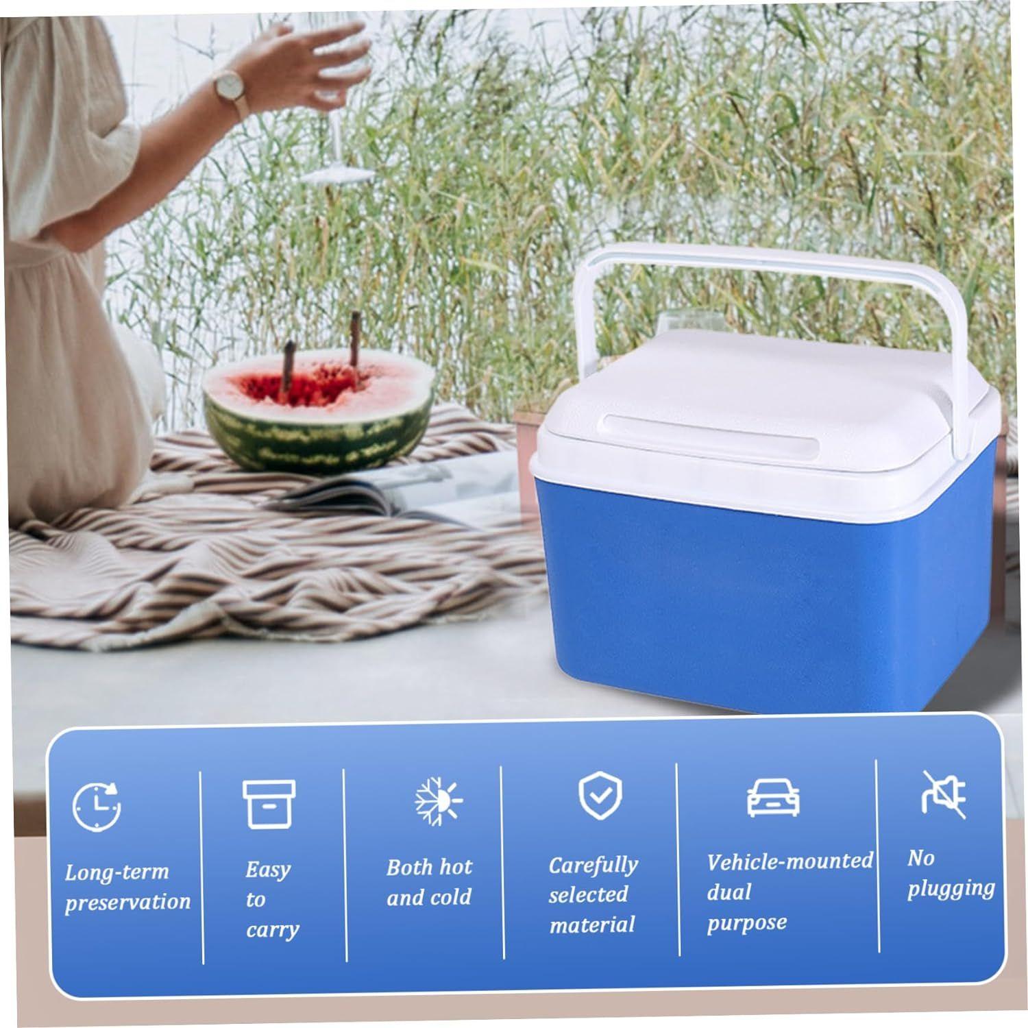 Bleue Bote  Lunch Dure, Mini Glacire, 5qt Isol Petit Ref... - 6