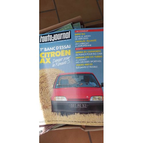 L'auto-Journal N°16 Parait Le 1er Et Le 15 Du Mois Septembre 1986