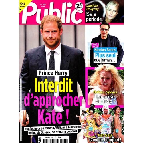 Public N°1087 : Prince Harry, Interdit D'approcher Kate !