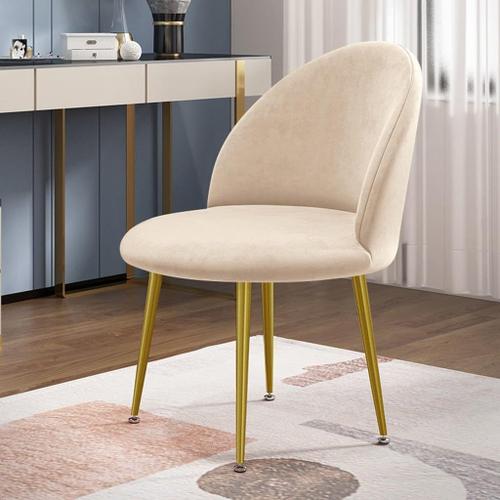 A Housse De Chaise En Velours Élastique, Tabouret À Fond Rond Accent Housse De Chaise De Salle À Manger À Dossier Bas Housse De Siège Élastique À Bec De Canard À Grand Arc ( Color : A , Size : 1pcs )