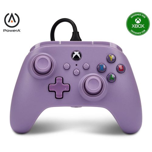 Xbox Nano Enhanced Wired Controller Manette Cable Ameliore Violet