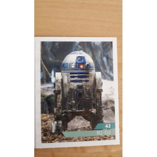 Carte Leclerc Star Wars 2019 R2-D2 Numéro 42