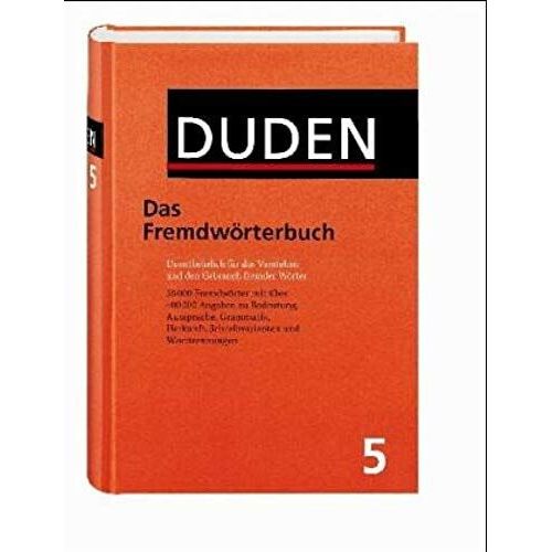 Duden 5. Das Fremdworterbuch