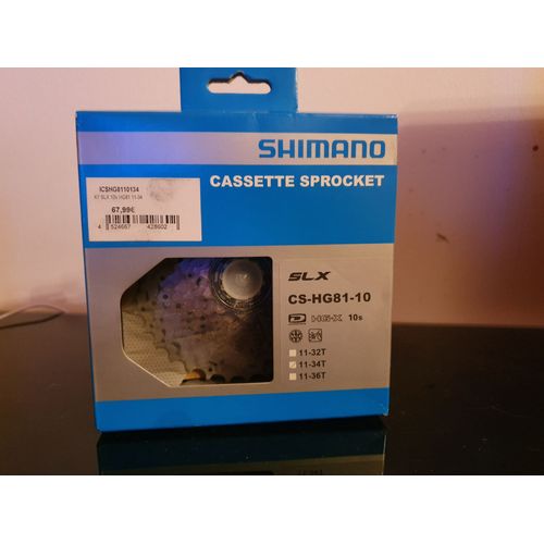 Cassette Shimano Slx Hg81 10v