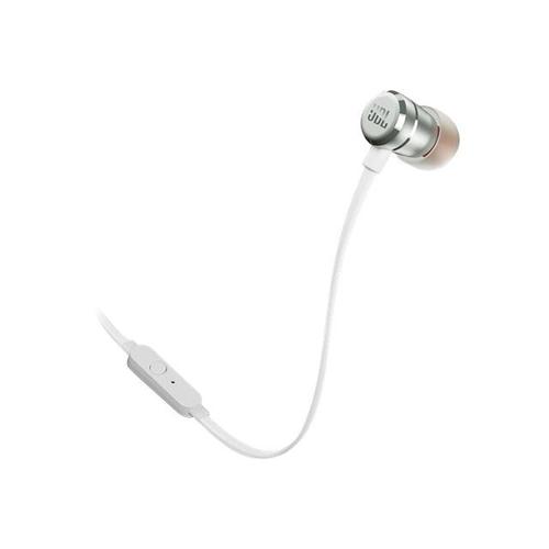 JBL TUNE 290 - Écouteurs avec micro - intra-auriculaire - filaire - jack 3,5mm - argent