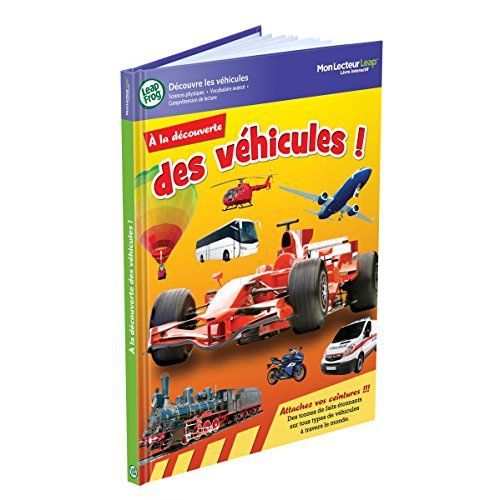 Mon Lecteur Leap - Tag Découvre Les Véhicules: Livre A La Découverte Des Véhicules!
